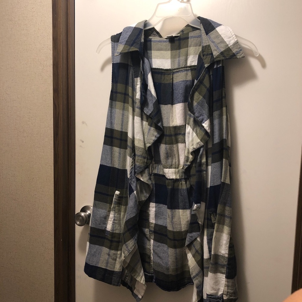 Cute Plaid Cardigan